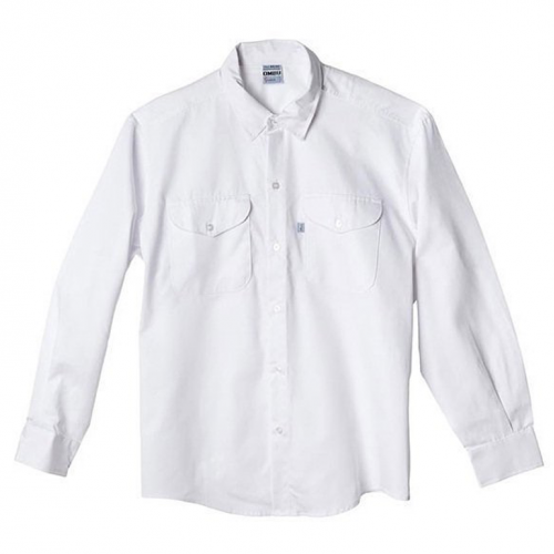 Camisa 100% algodón blanca