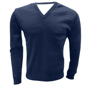 Sweater azul clásico